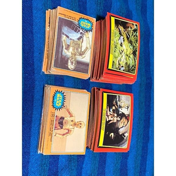 Vintage 1977-1983 OPC Star Wars Series 5 Trading Card Lot & ROTJ PR-MT - Picture 5 of 12